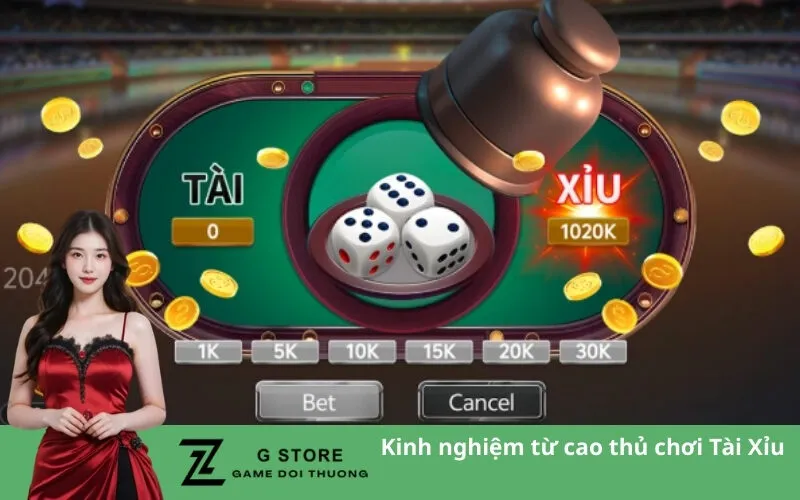 Kinh nghiệm từ cao thủ chơi Tài Xỉu